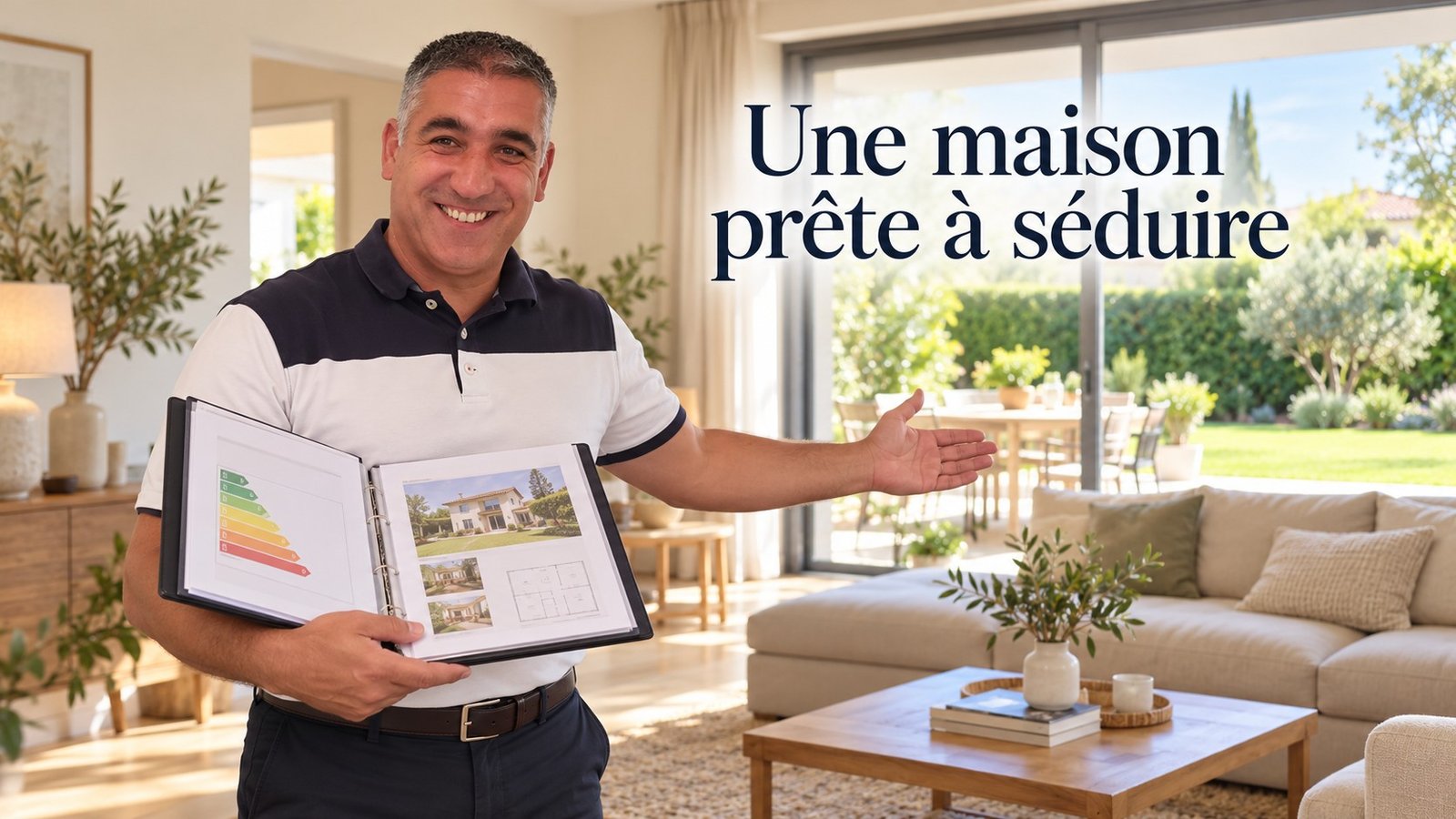 Tony Santos aide à préparer une maison et son dossier de diagnostics avant la vente